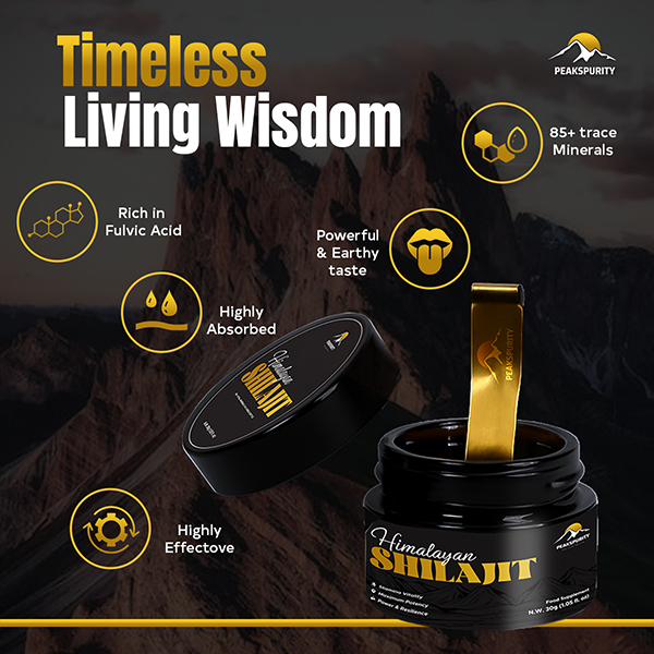 peakspurity shilajit resin