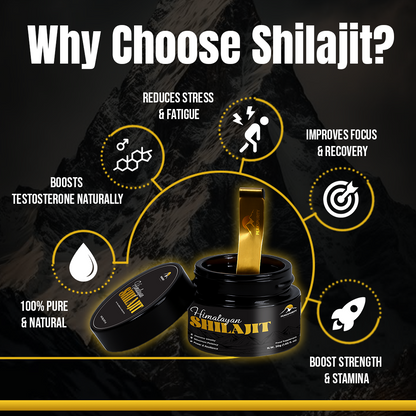 PEAKSPURITY Shilajit Resin